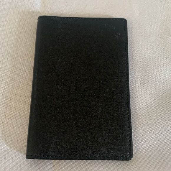 Tiffany & Co. Leather Card Case - Black - New - Picture 1 of 6